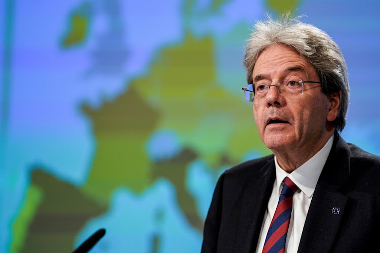 European commissioner Paolo Gentiloni. Picture: KENZO TRIBOUILLARD/REUTERS