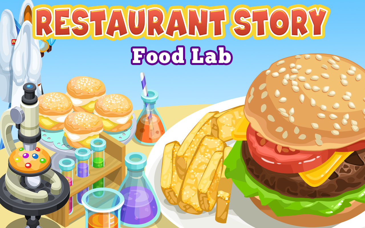 Android application Restaurant Story: Food Lab screenshort