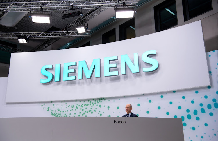 Siemens CEO Roland Busch. Picture: SVEN HOPPE via REUTERS/FILE
