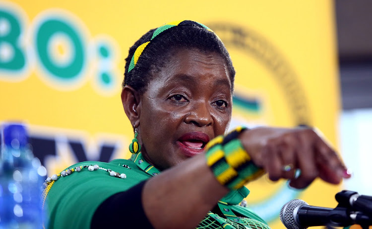 ANC Womens' League President, Bathabile Dlamini.