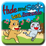 Hide & Seek with animals[Kids] Apk