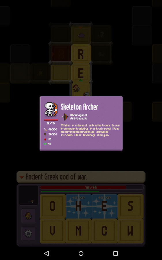    Crossword Dungeon- screenshot  