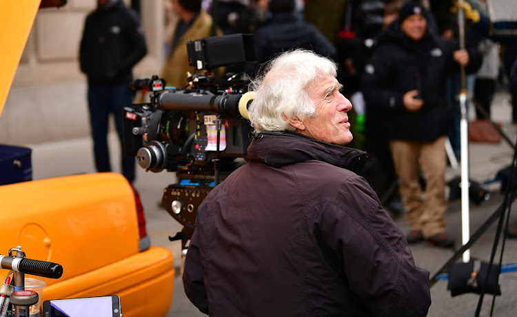 Cinematographer Roger Deakins on location for 'Goldfinch'.