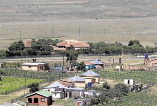 RENTAL ROOMS: Qunu villagers say they are sad that Mandela is in hospital again Photo: LULAMILE FENI