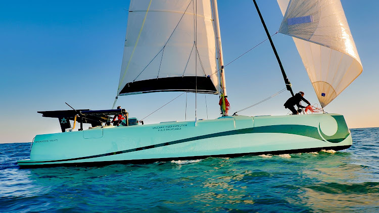 Innovation Yachts has created a fibre for construction of its vessels made from recycled volcanic rock.