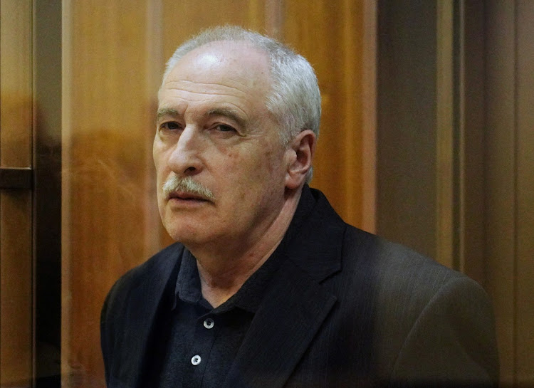 Valery Golubkin attends a court hearing in Moscow, Russia, June 26 2023. Picture: TATIANA GOMOZOVA/REUTERS