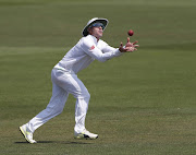 Heino Kuhn of South Africa A fields the ball during day 1 of the match between England Lions and South Africa A at The Spitfire Ground on June 21, 2017 in Canterbury, England.