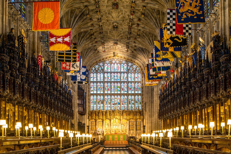 St George's Chapel is located within the grounds of Windsor Castle.