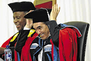 THINKING CAP ON: Professor Tyrone Pretorius is inaugurated as UWC's rector and vice-chancellor