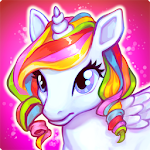 Run cute little pony race game Apk