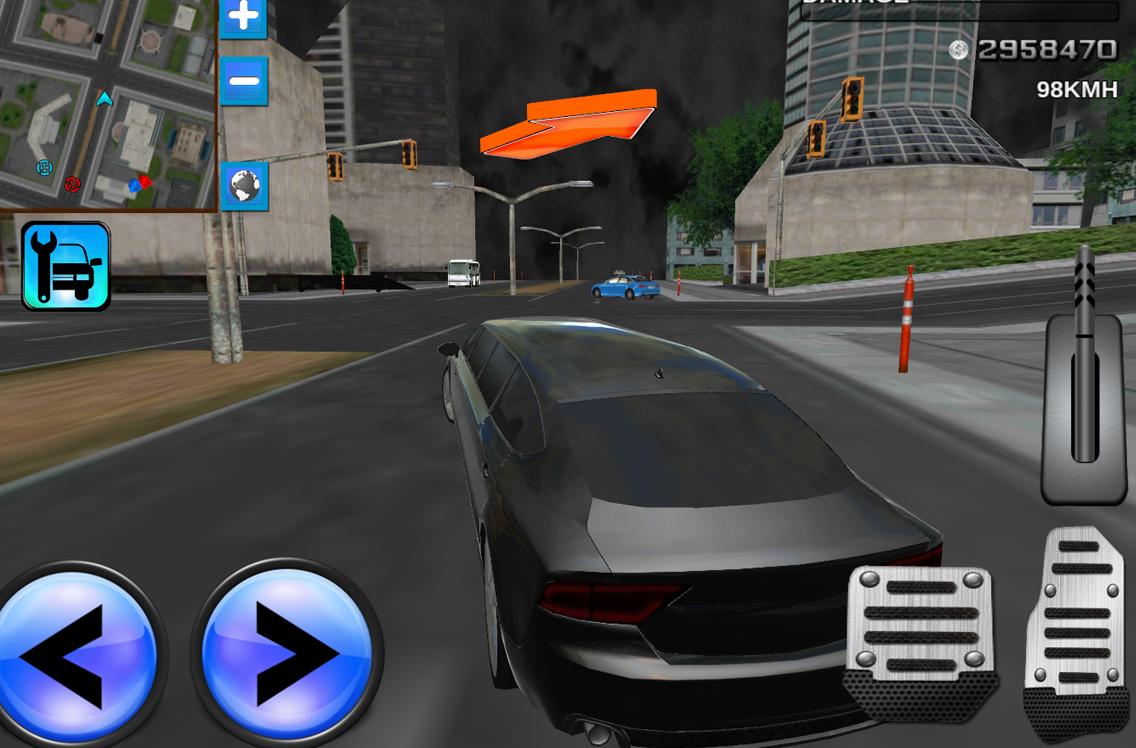 Android application Limo Simulator 2015 City Drive screenshort