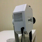 Chromecast, mini LED projector, metal book stand