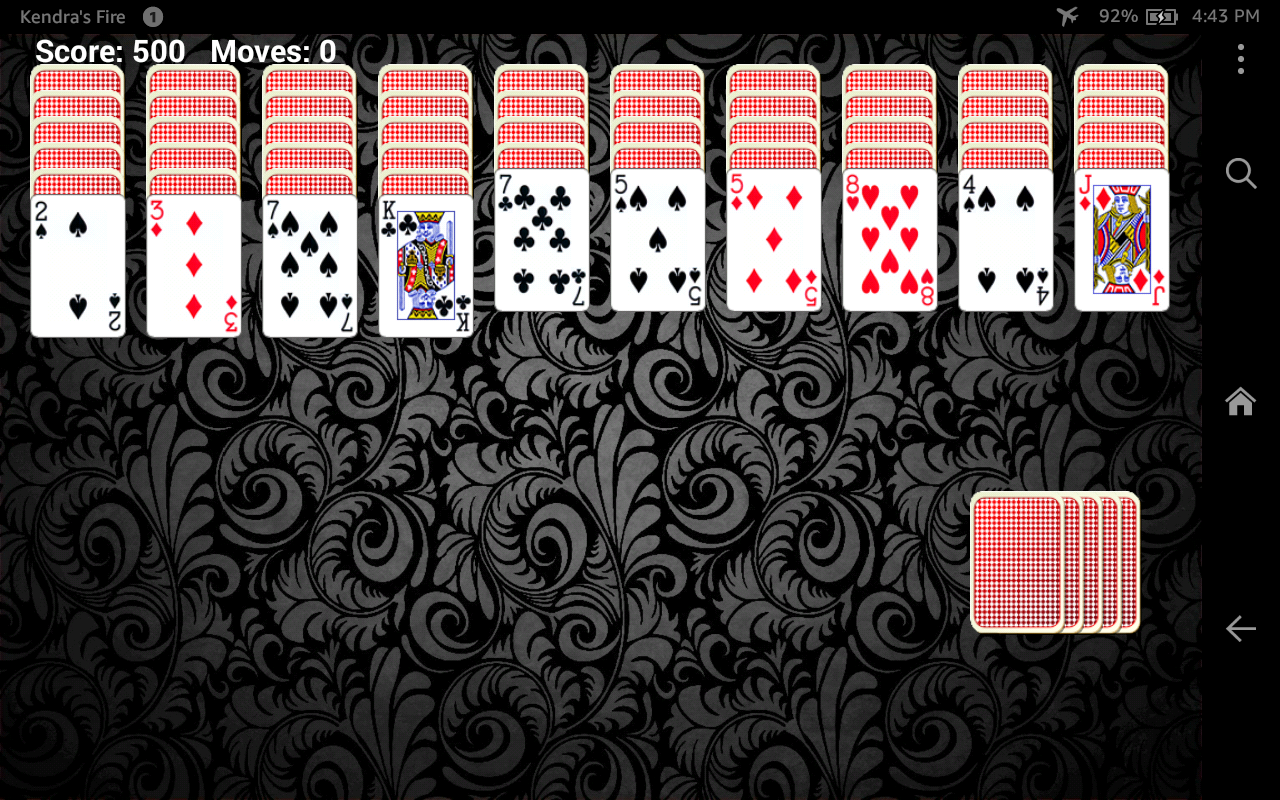 Android application Vintage Solitaire screenshort