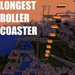 Longest RollerCoaster MCPE map Apk