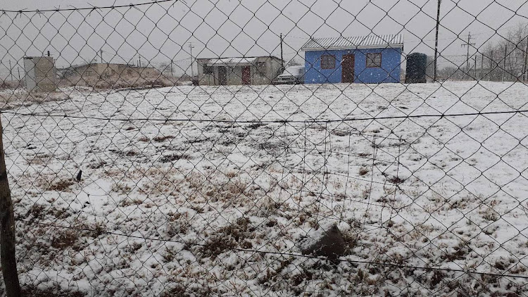 Icy conditions in Impendle, KwaZulu-Natal