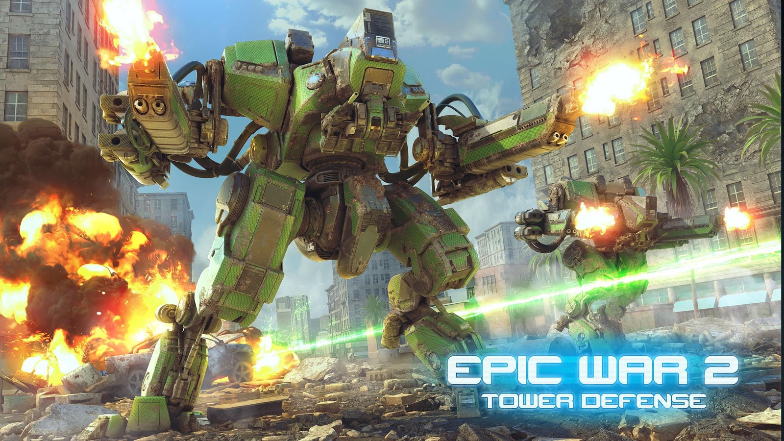  Epic War TD 2- 스크린샷 