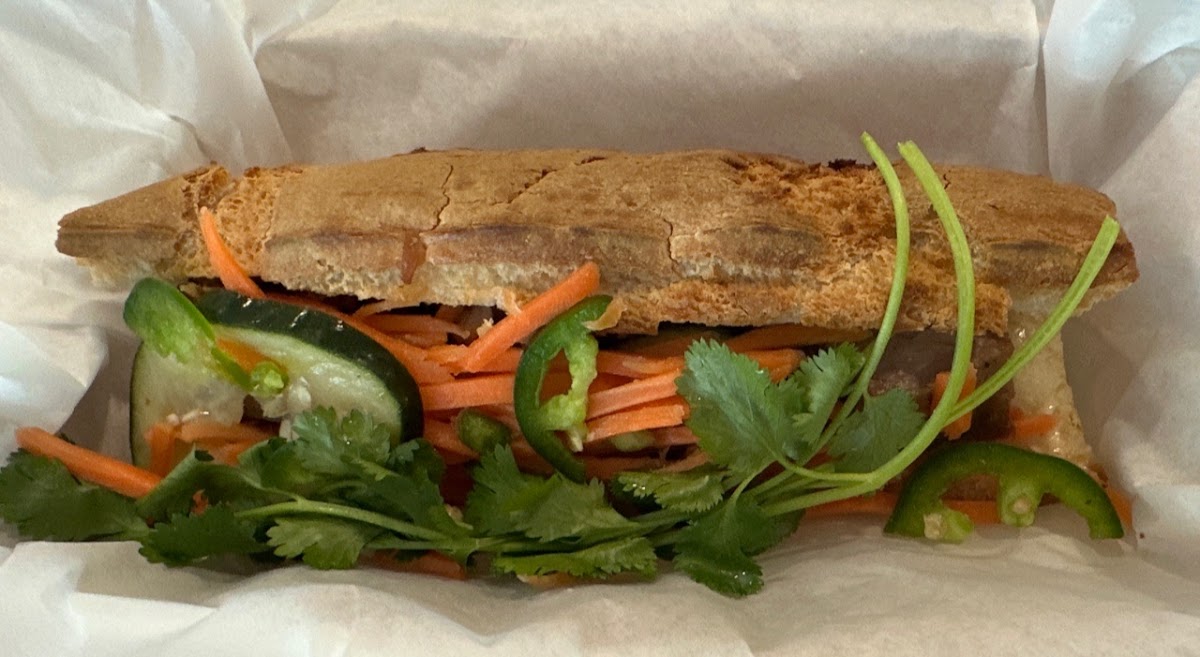 Banh mi sandwich.