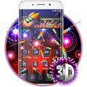 ダウンロード 3D Happy 2018 Diwali Glass Theme をインストールする 最新 APK ダウンローダ