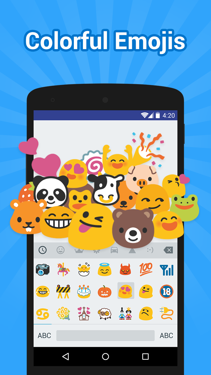 Android application Emoji Keyboard Smiley Emoticon screenshort