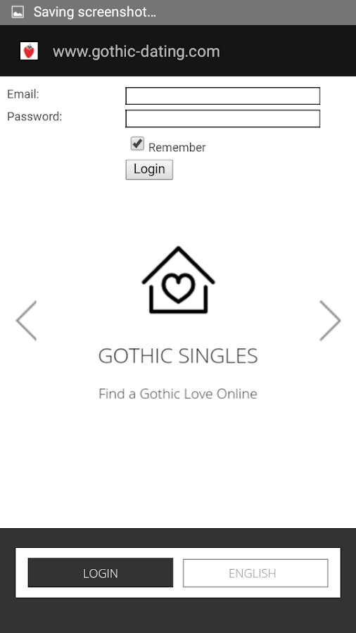 Gothic Dating — приложение на Android
