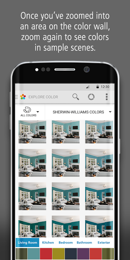 ColorSnap® Visualizer — приложение на Android