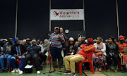 Community members of Pretoria during the Tshwane metro public hearing on land redistribution at Heartfelt Arena Hall Pretoria on July 28, 2018.