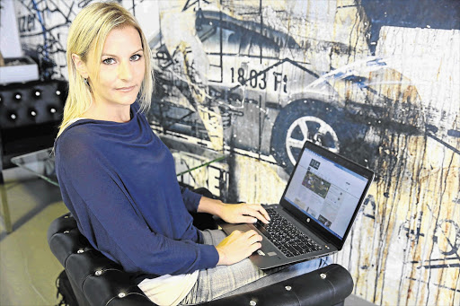 COMPUTER SAID 'YES': Anneli Sponneck is battling to reverse a R25000 payment that was made into an incorrect account