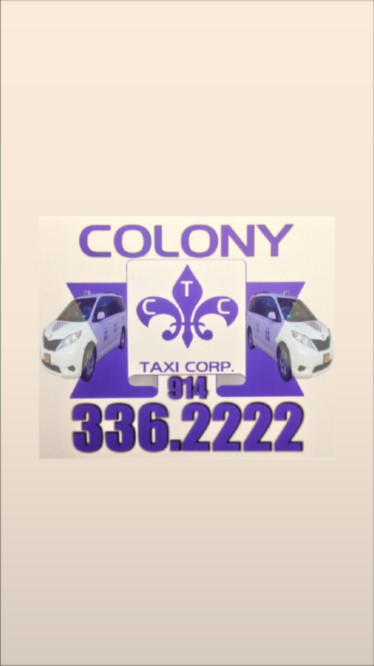 Android application Colony Taxi Corp screenshort