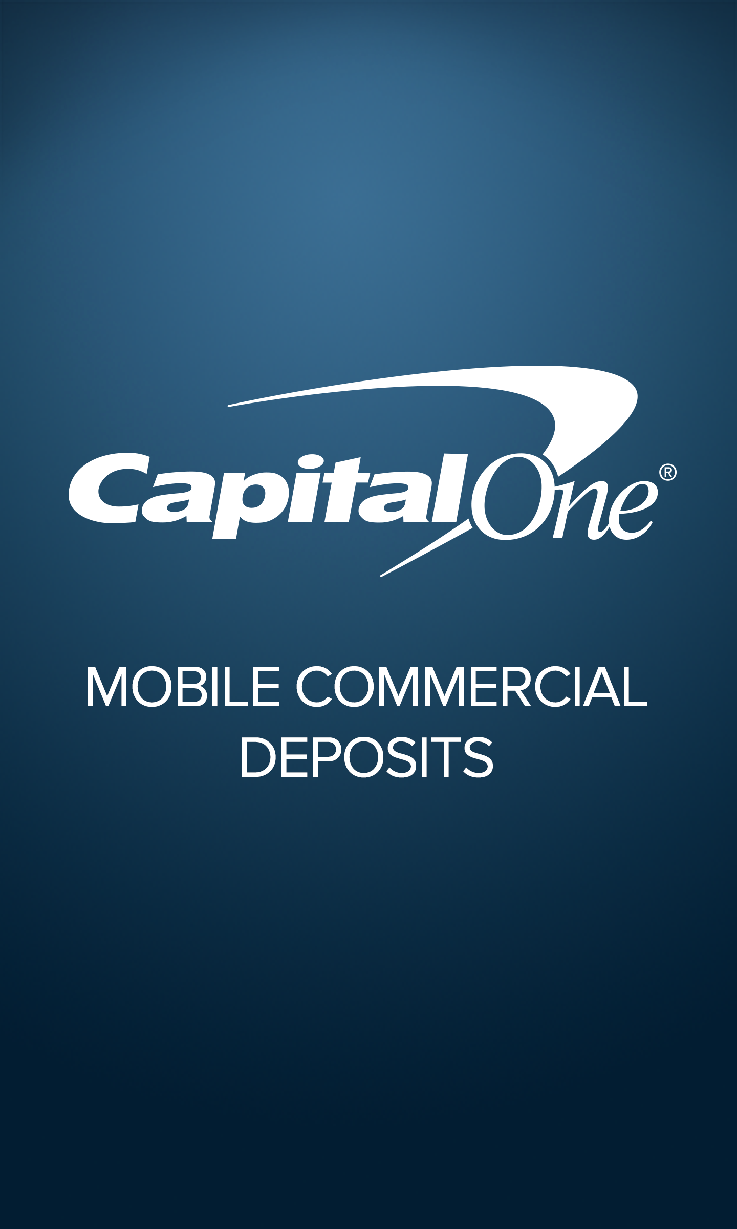 Android application Capital One Commercial Deposit screenshort
