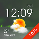 Télécharger Home screen clock and weather,world weath Installaller Dernier APK téléchargeur