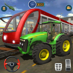 Download Train vs Tractor Racing 3D 2 For PC Windows and Mac