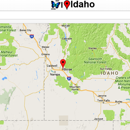 Android application Idaho Map screenshort