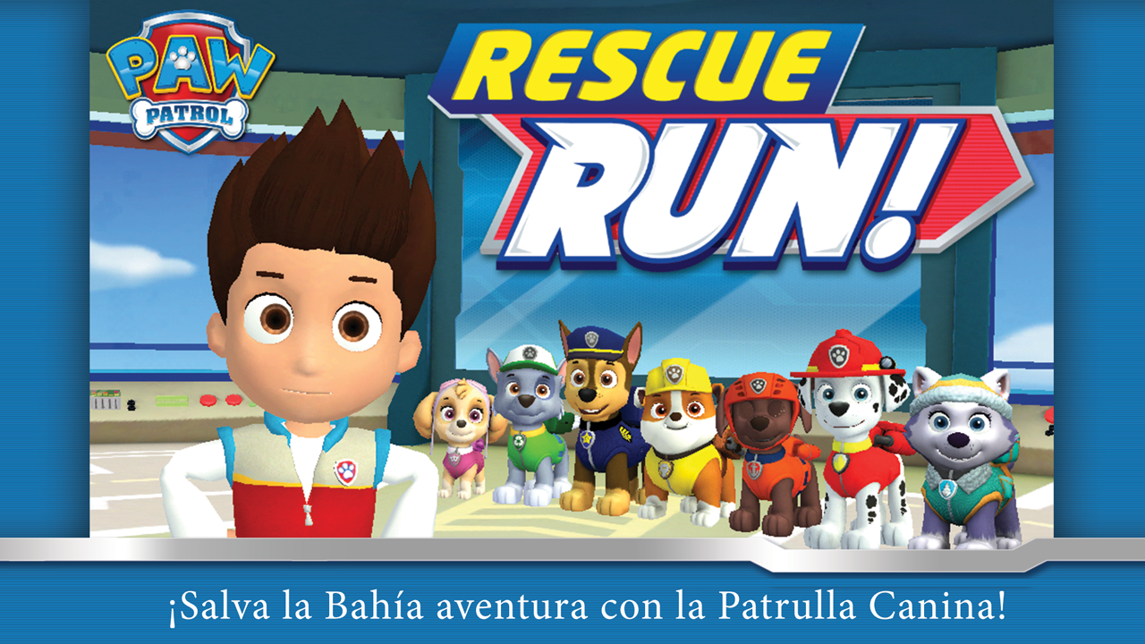 Android application PAW Patrol: Rescue Run screenshort