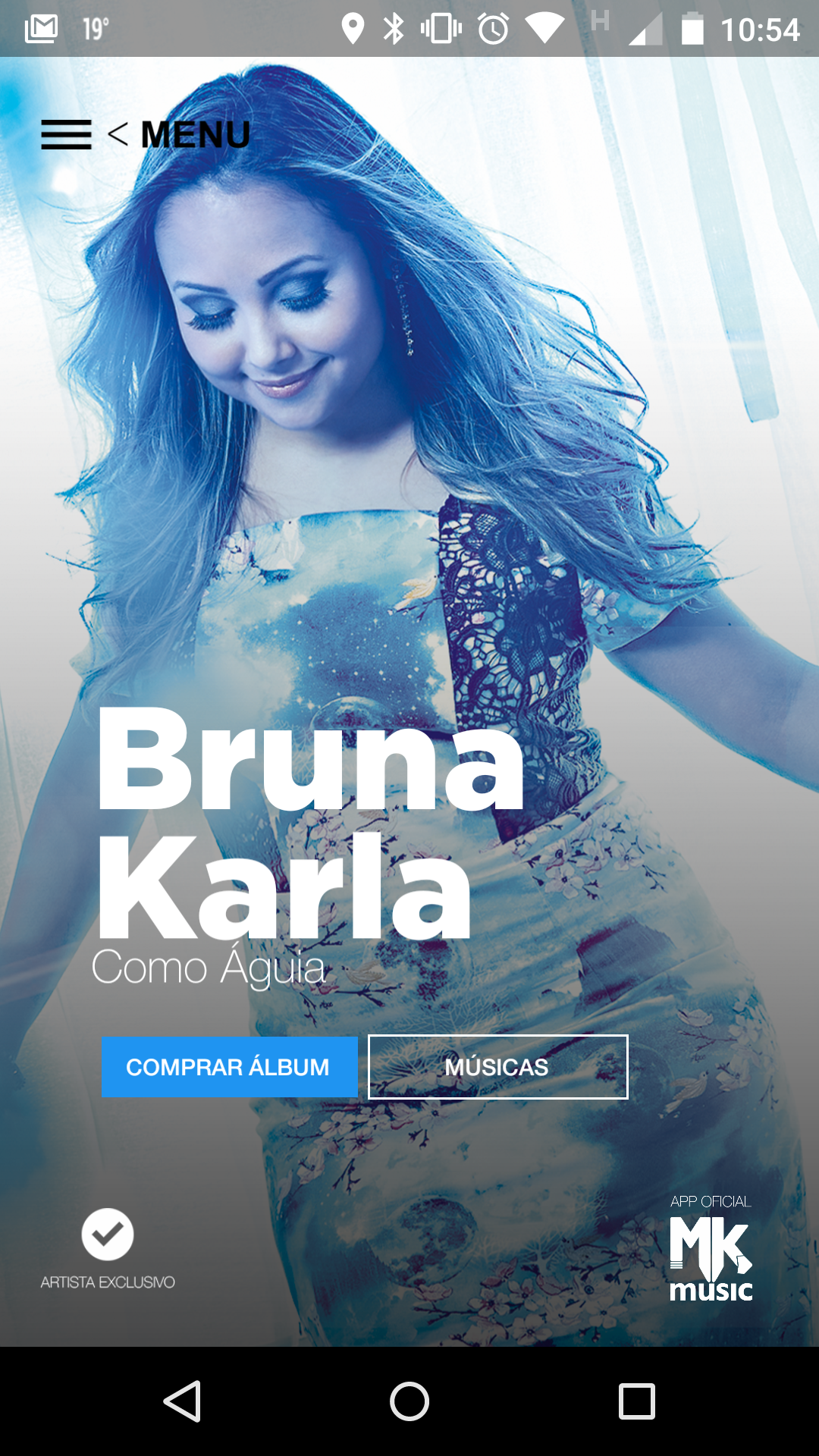 Android application Bruna Karla - Oficial screenshort