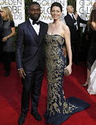 Actors David Oyelowo (L) and Jessica Oyelowo arrive at the 72nd Golden Globe Awards in Beverly Hills, California.  REUTERS