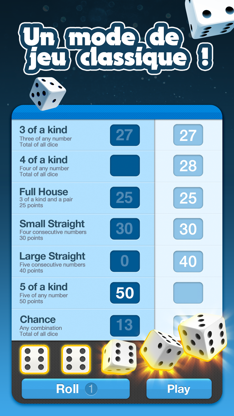 Android application Dice With Buddies™ - The Fun Social Dice Game screenshort