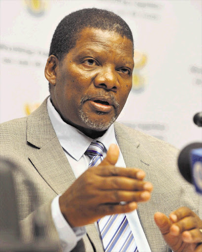 Minister of Land Reform Gugile Nkwinti. File photo.