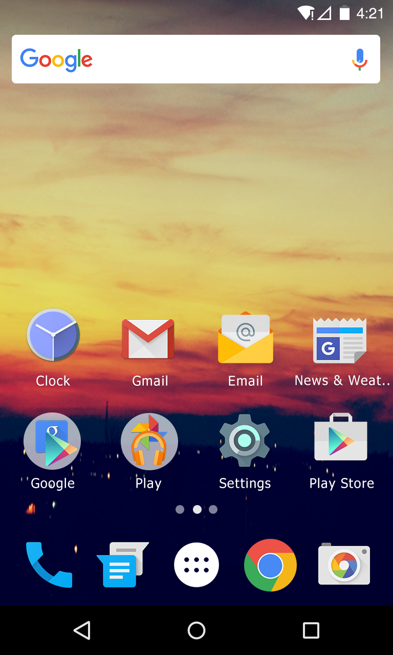 Android application Marshmallow Launcher-Android M screenshort