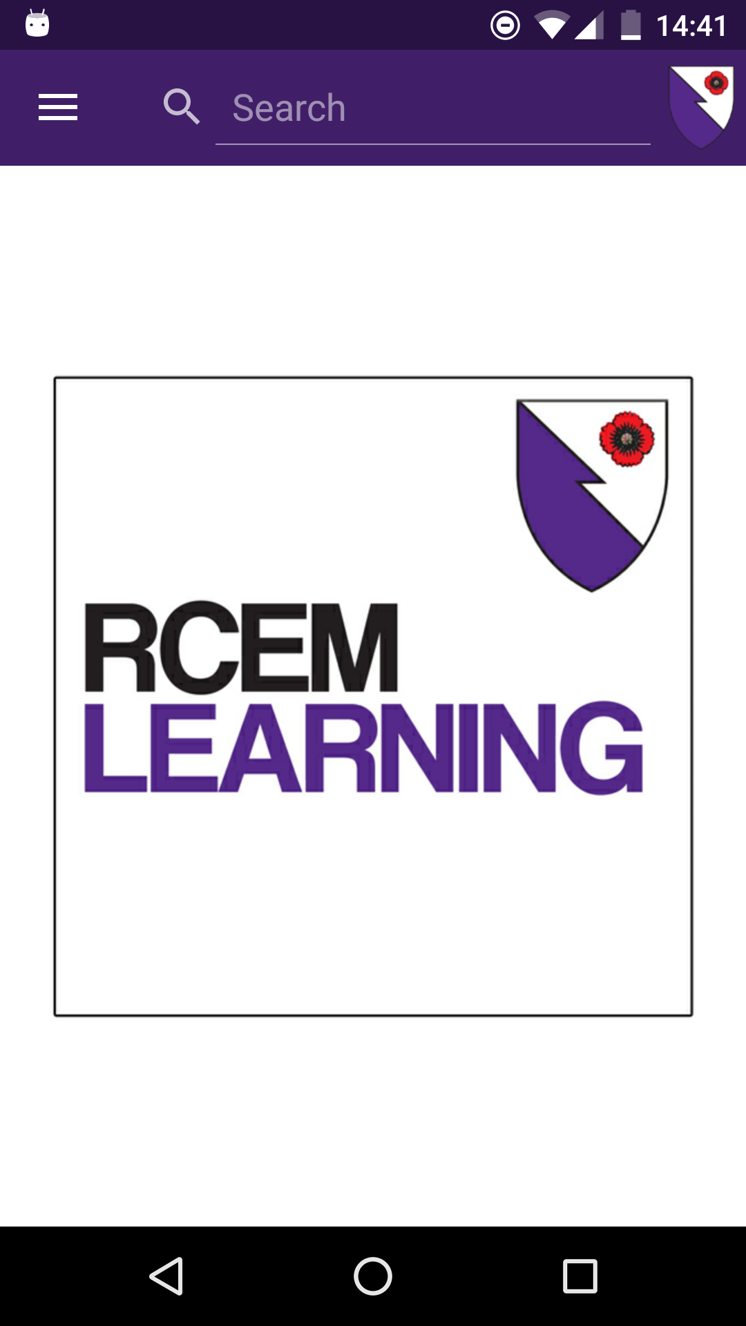 Android application RCEMLearning screenshort