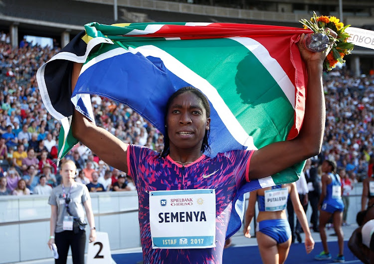 World 800m champion Caster Semenya.