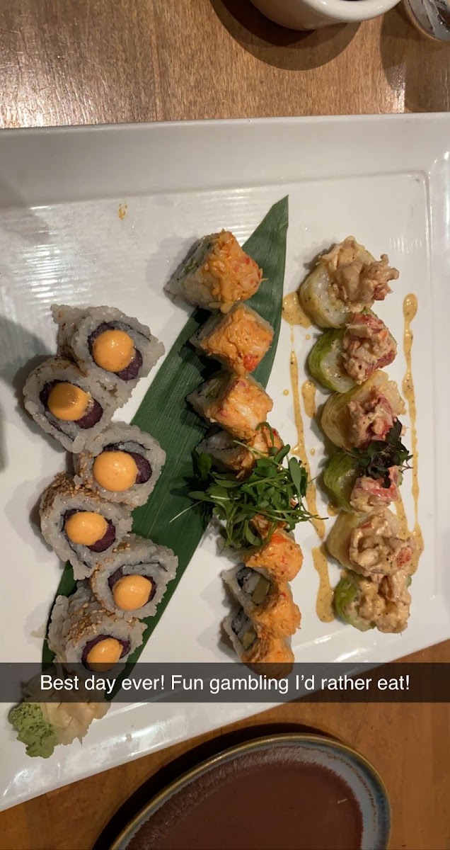 Gluten-Free Sushi at SUSHISAMBA