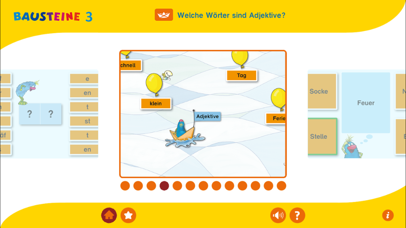 Android application Bausteine – Deutsch Klasse 3 screenshort