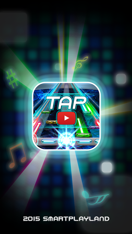 Android application TapTube - Music Video Rhythm Game screenshort