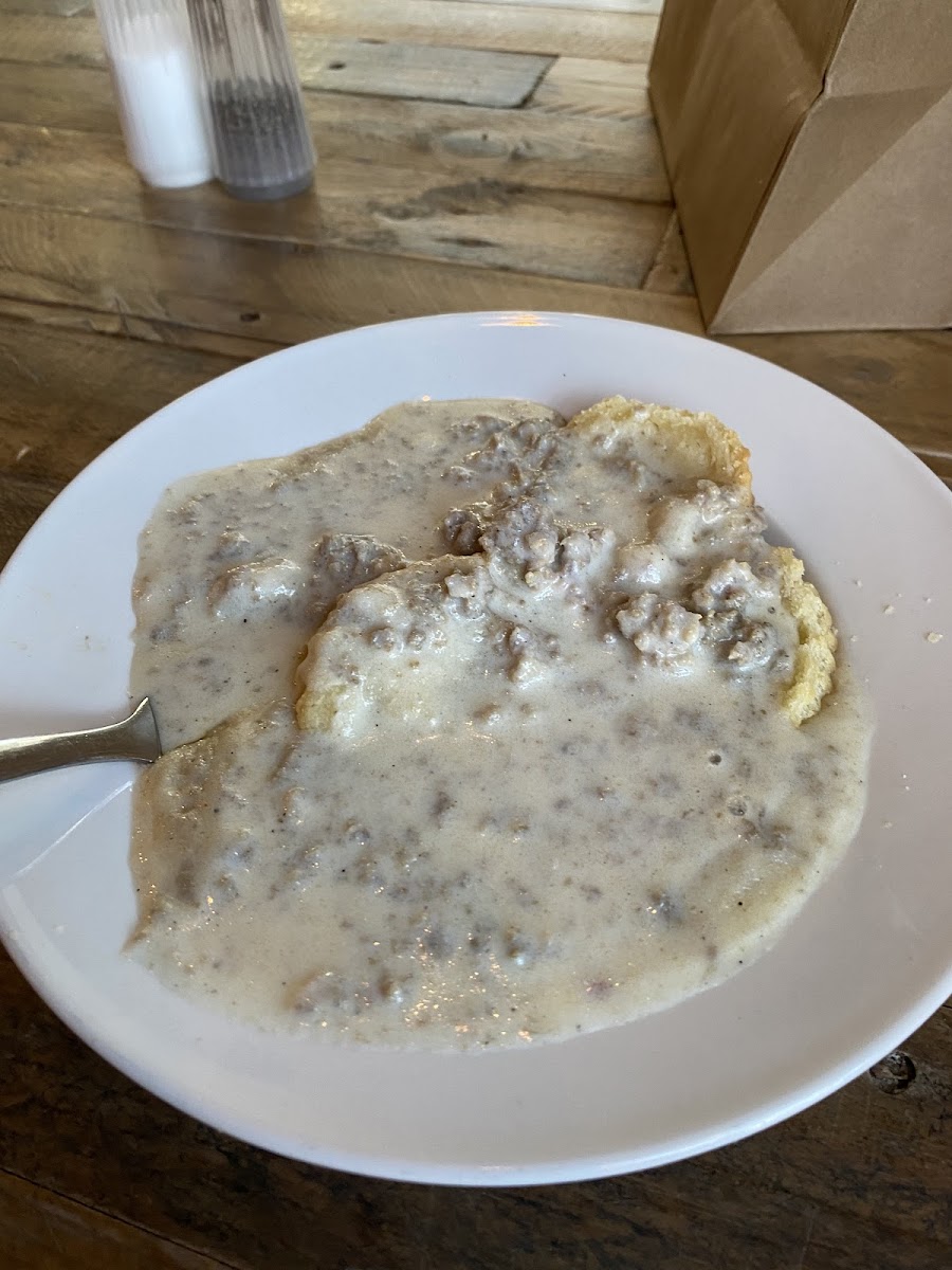 GF biscuits and gravy!