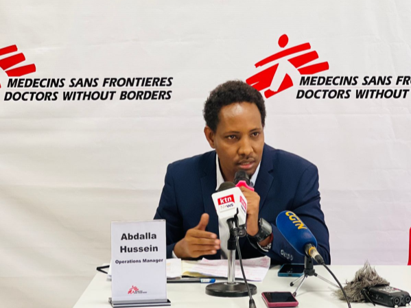 Médecins Sans Frontières (MSF) East Africa Operations Manager Abdalla Hussein.