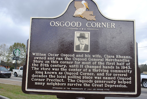 William Oscar Osgood and his wife, Clara Rheams, owned and ran the Osgood General Merchandise Store on this corner for most of the first half of the 20th century, until it changed hands in 1943....