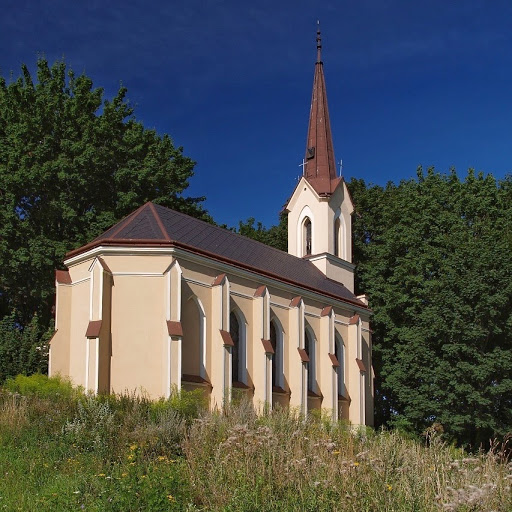 Kostel Krnov Krasne Loucky