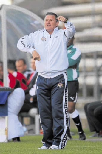MIDAS TOUCH : SuperSport United coach Gavin Hunt. Photo: Gallo Images