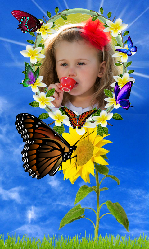 Butterfly Photo Frames — приложение на Android