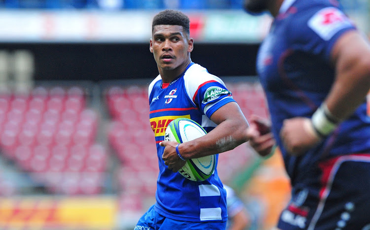 Damian Willemse of the Stormers during the 2018 Super Rugby game between the Stormers and the Rebels at Newlands Rugby Stadium, Cape Town on April 27 2018.